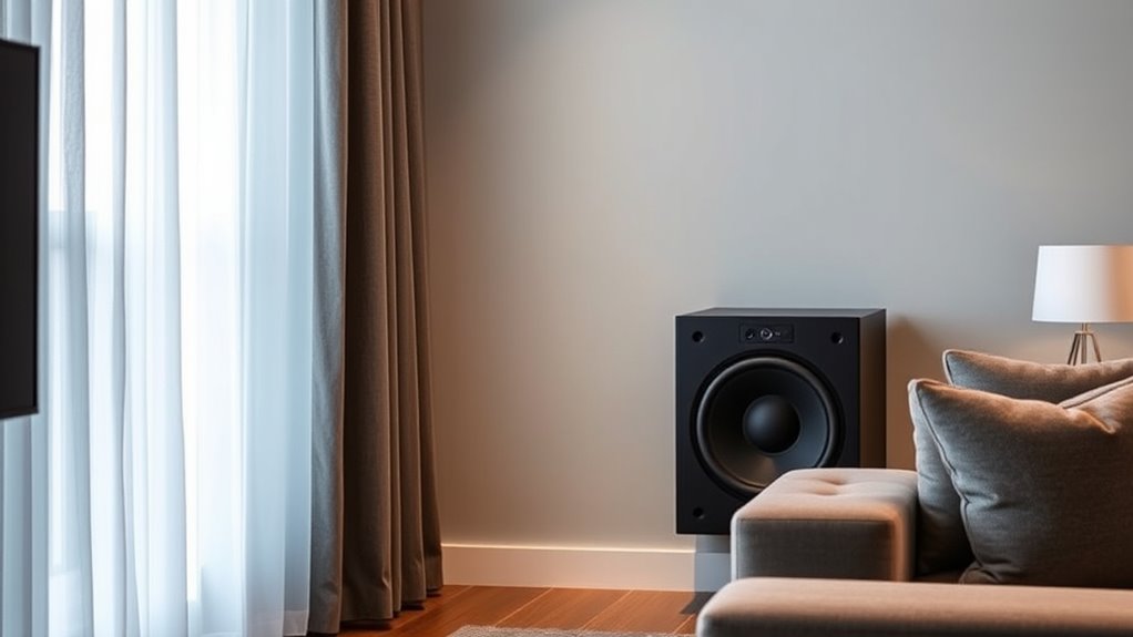 condo friendly adjustable deep bass