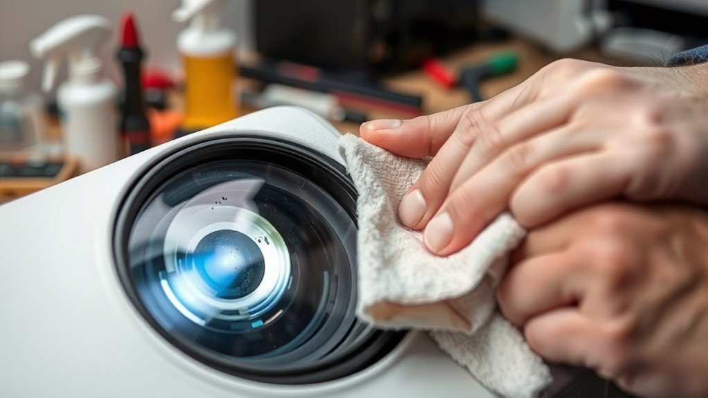 cool down before cleaning