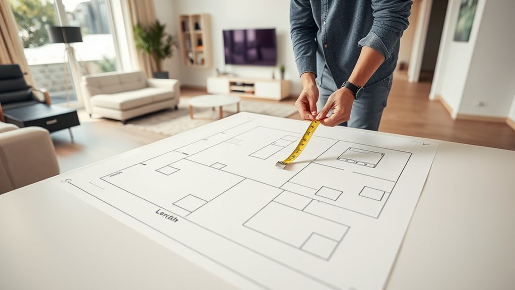 create detailed room layout