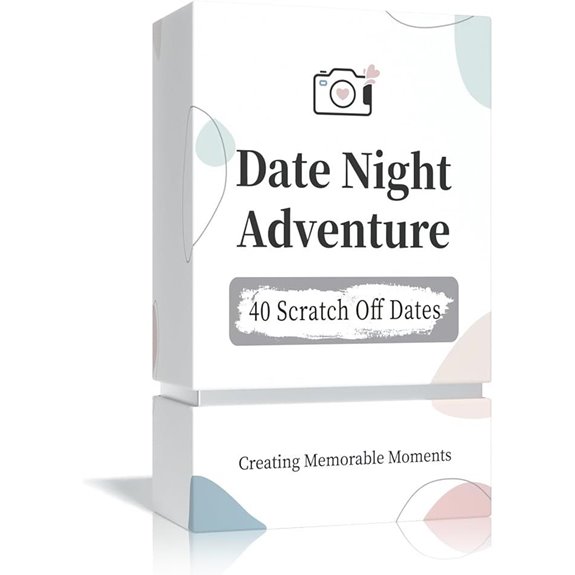 40 Date Ideas Card Deck for Couples