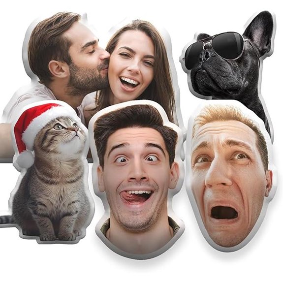 Personalized Funny Pet Face Pillow with Insert