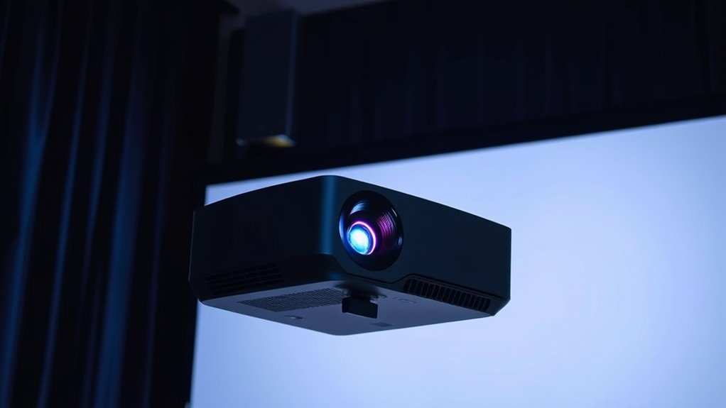 dark room projector features