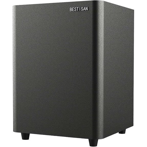 Bestisan Powered Subwoofer with Deep Bass