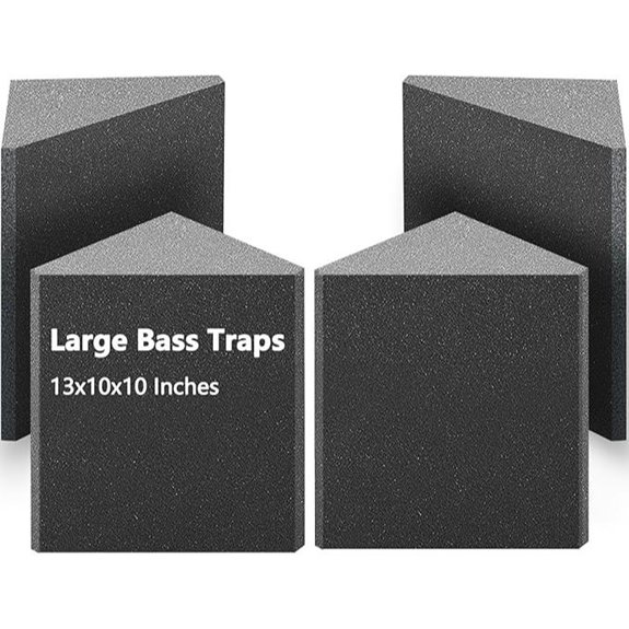 Delta Bass Trap Acoustic Foam Corner Pack