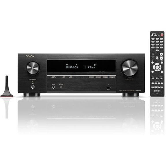 Denon AVR-X1800H 7.2 Channel AV Receiver with Wireless Streaming