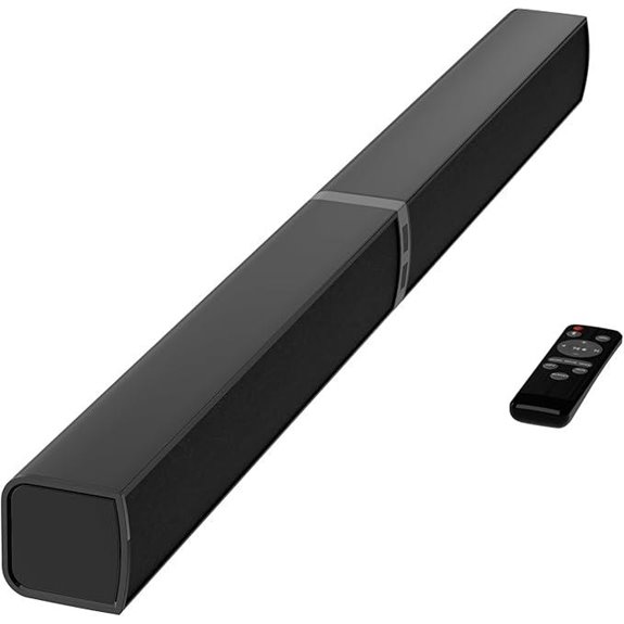 MZEIBO 80W Detachable Bluetooth Soundbar with Bass