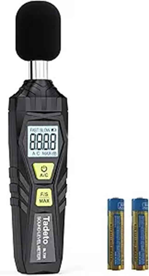 Tadeto Digital Sound Level Meter with LCD Display