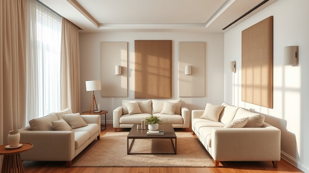 discreet sound absorbing solutions