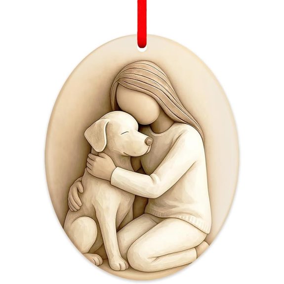 Dog Christmas Ornament for Pet Lovers
