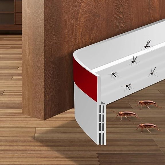 Ainiv Door Draft Stopper and Soundproof Seal