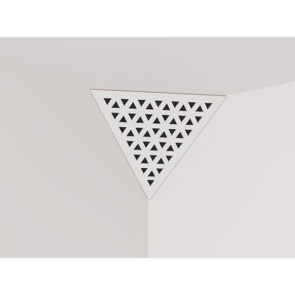 2 Pack Acoustic Foam Bass Traps with Pyramid Design