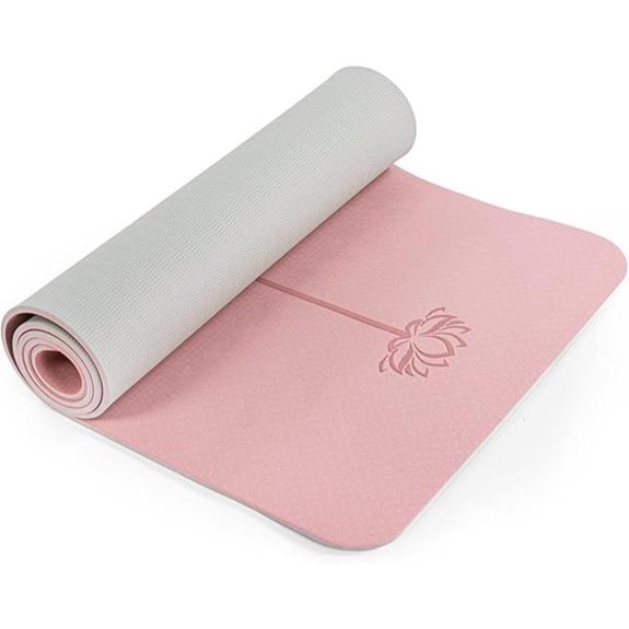 Non-Slip Eco Yoga Mat with Carrying Bag