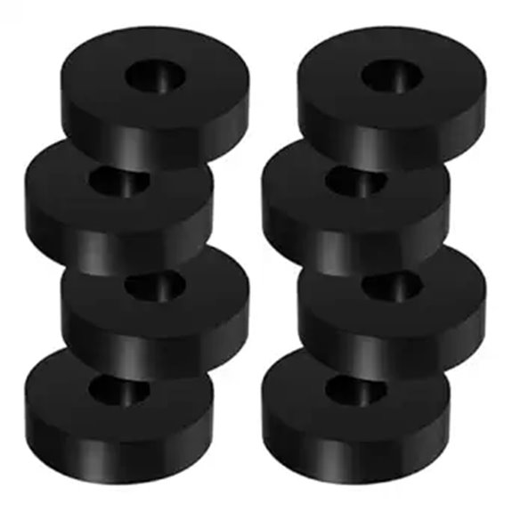 Rubber Vibration Isolation Pads (8 Pack)