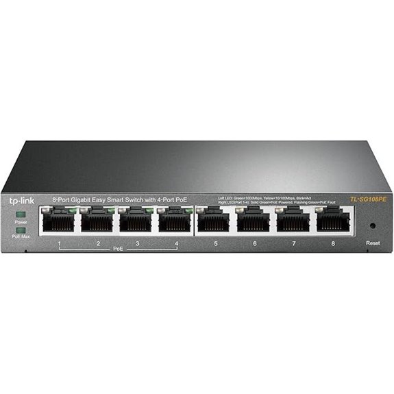 TP-Link TL-SG108PE V3 8-Port Gigabit PoE Switch