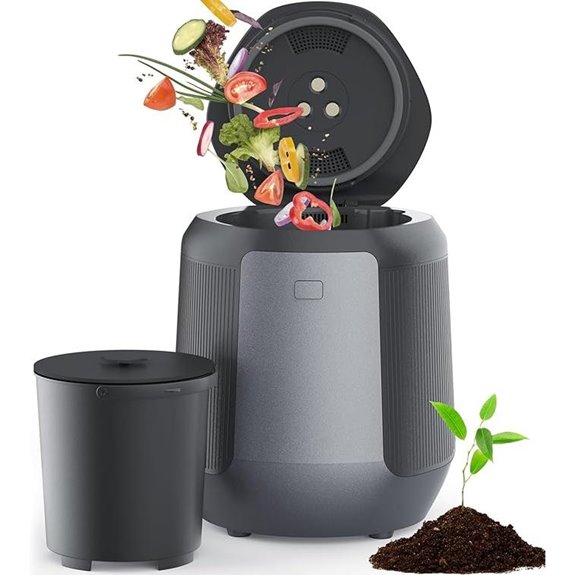 electric composting kitchen appliance