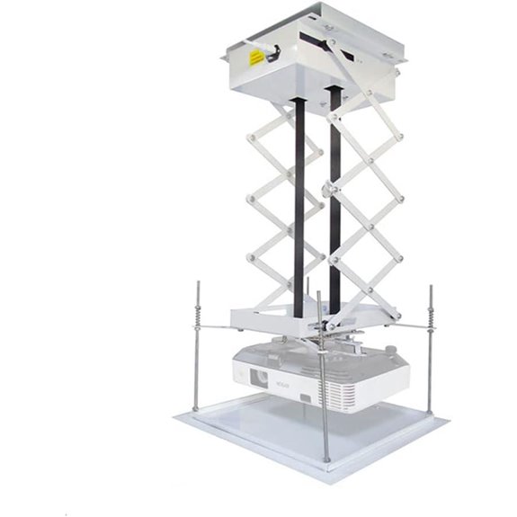 INTBUYING Electric Ceiling Mount for Projectors 22lbs Max
