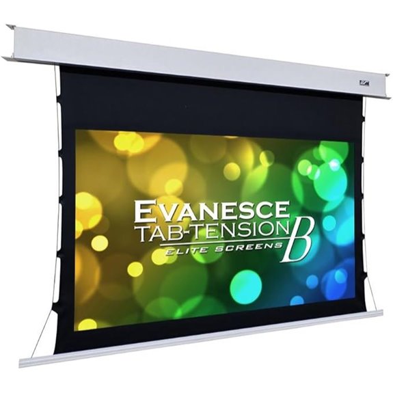 Elite Screens Evanesce 100 Electric Recessed Projector Screen
