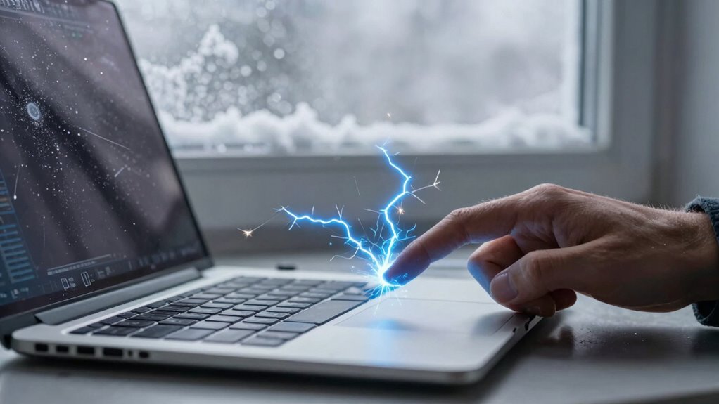 electrostatic discharge winter electronics