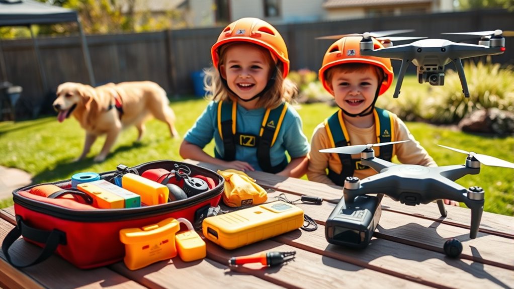 emergency supplies and plans