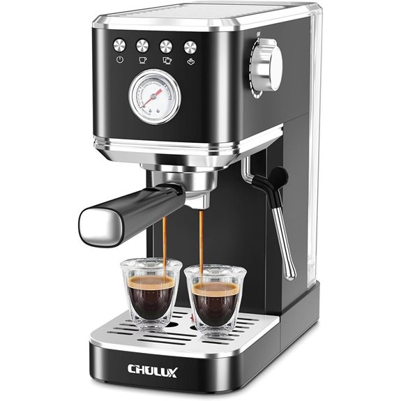 CHULUX Espresso Machine with Milk Frother