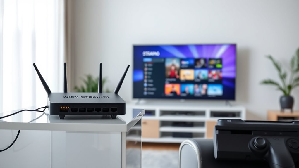 ethernet ensures stable streaming