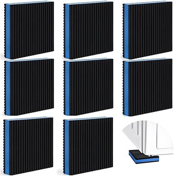 8 Pack EVA Vibration Damping Pads for Appliances