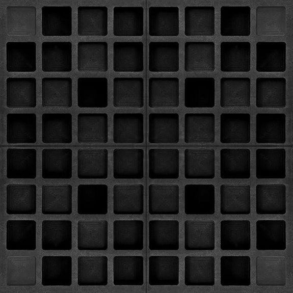 4pcs EVA Acoustic Diffusers for Studio Walls