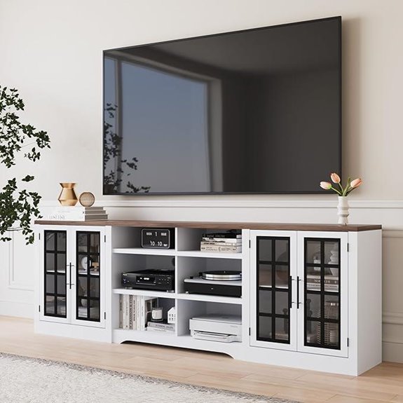 Farmhouse TV Stand for TVs up to 100