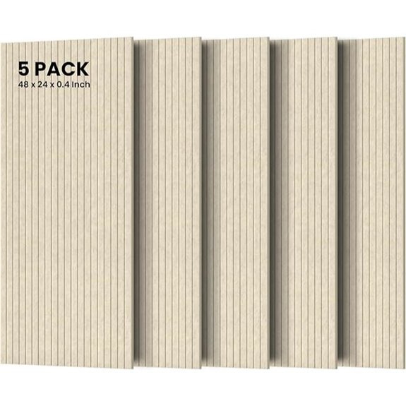 5 Pack Acoustic Soundproof Wall Panels