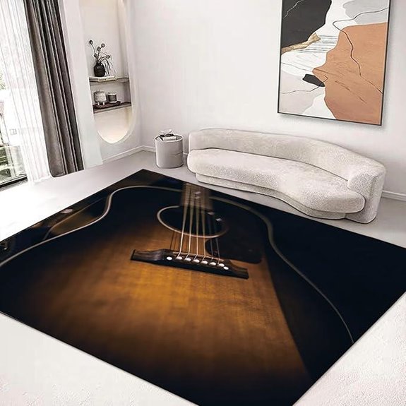 Area Rug 5'x6' Non-Slip Washable Floor Mat