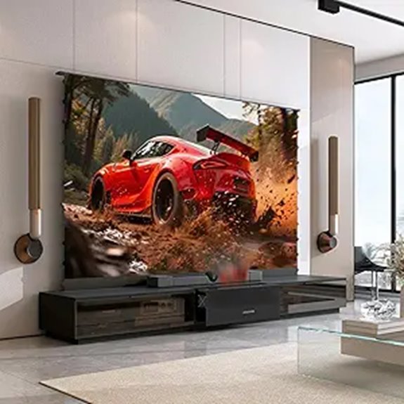 ALR Floor Rising Screen for Laser TV and UST Projectors