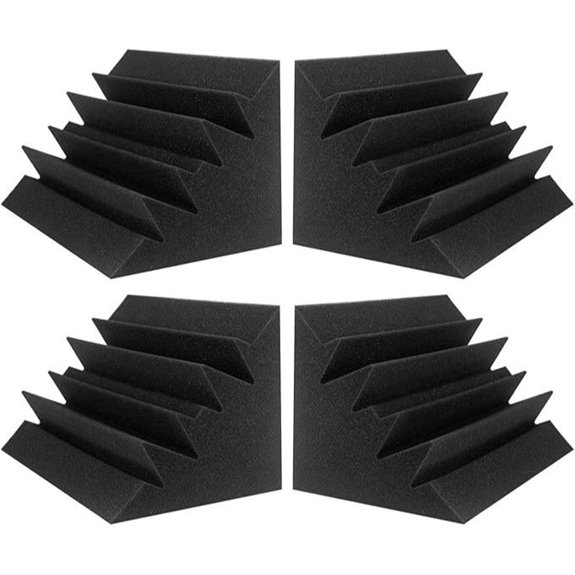 JBER 4 Pack Acoustic Foam Wall Panels