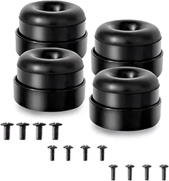four pack subwoofer pads