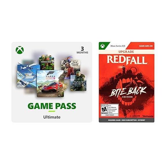 Game Pass Ultimate 3-Month Digital Code + Redfall Upgrade