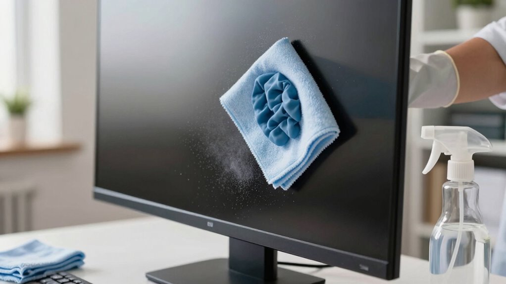 gentle dusting and cleaning