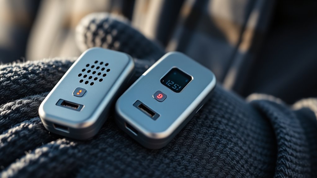 hand warmer features and safety