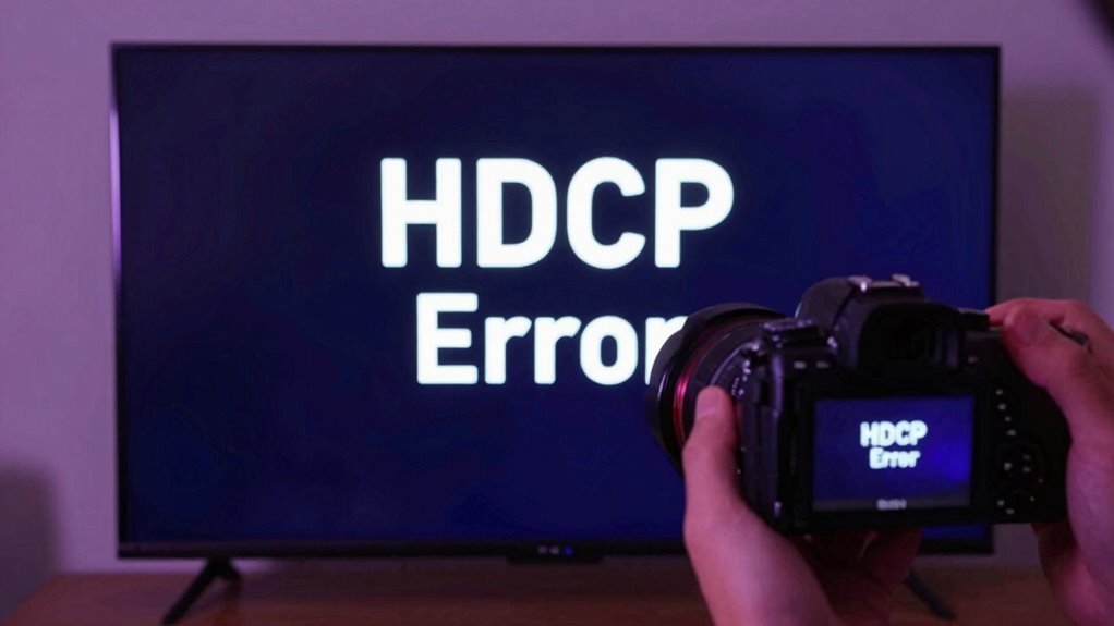 hdcp error copy protection