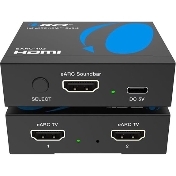 OREI HDMI 2x1 Audio Switch with Dolby Atmos Support
