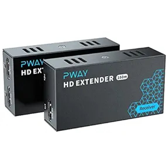 PWAY HDMI Extender 500ft Over Ethernet