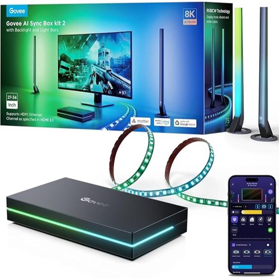 Govee HDMI 2.1 Sync Box Kit with Light Strips