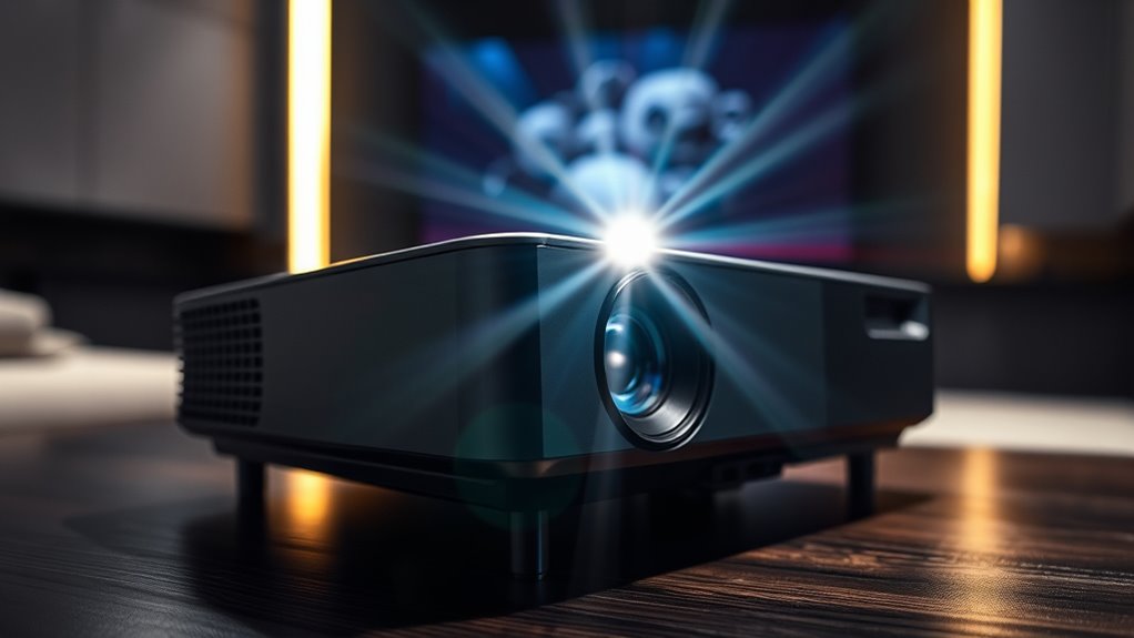 high brightness and contrast