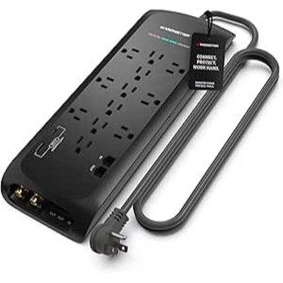 Monster Power Surge Protector with 4050J 12 Outlets