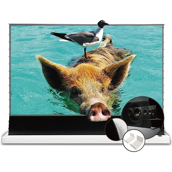 VIVIDSTORM 120 Acoustic Transparent Electric Projection Screen