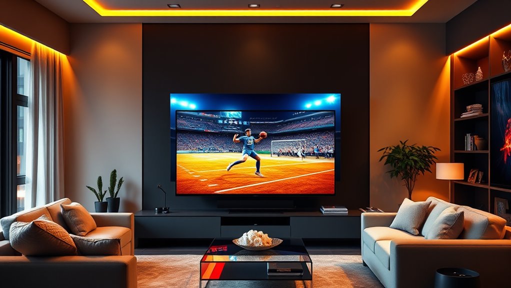 high quality large screen entertainment