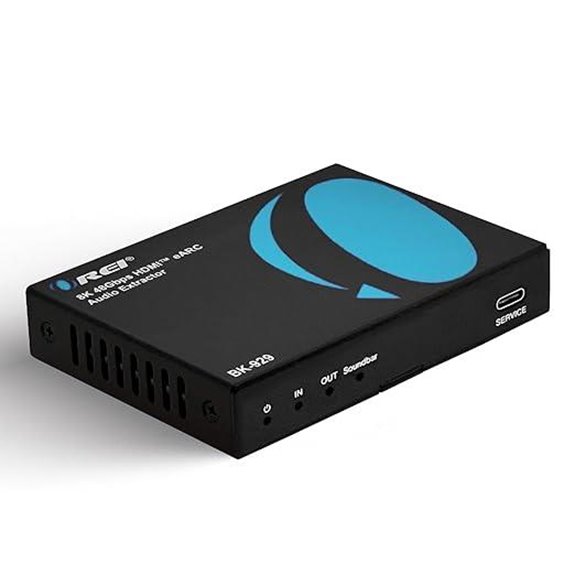 OREI 8K Audio Extractor for Monitors and Soundbars