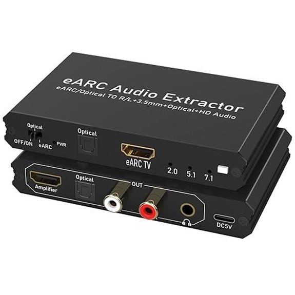 Tendak 192KHz eARC/ARC Audio Extractor