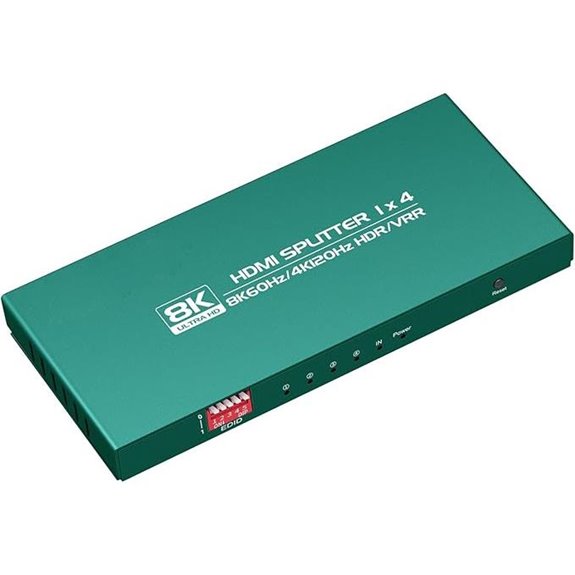 4K HDMI Splitter 1x4 8K 120Hz HDMI 2.1 Duplicator
