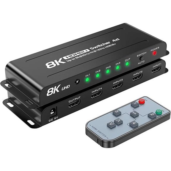 high resolution hdmi switch