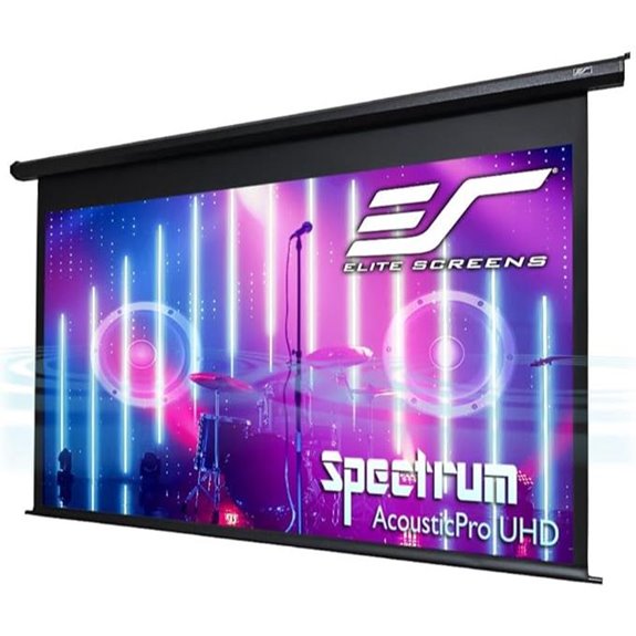 Elite Screens Spectrum AcousticPro UHD Motorized Projection Screen