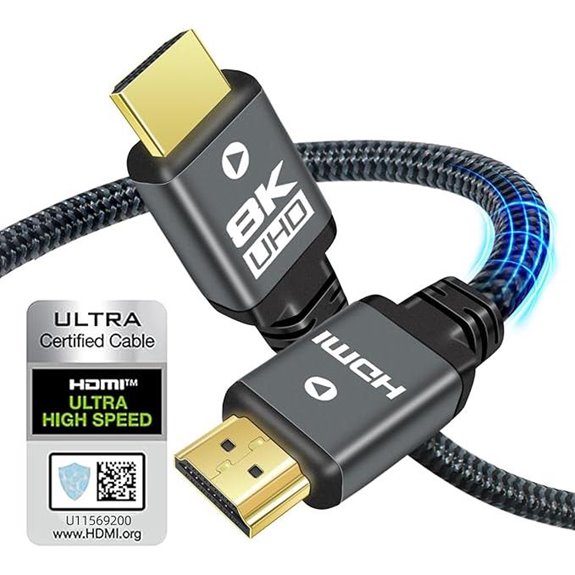 Yauhody 8K HDMI Cable 6.6ft to 50ft HDMI 2.1